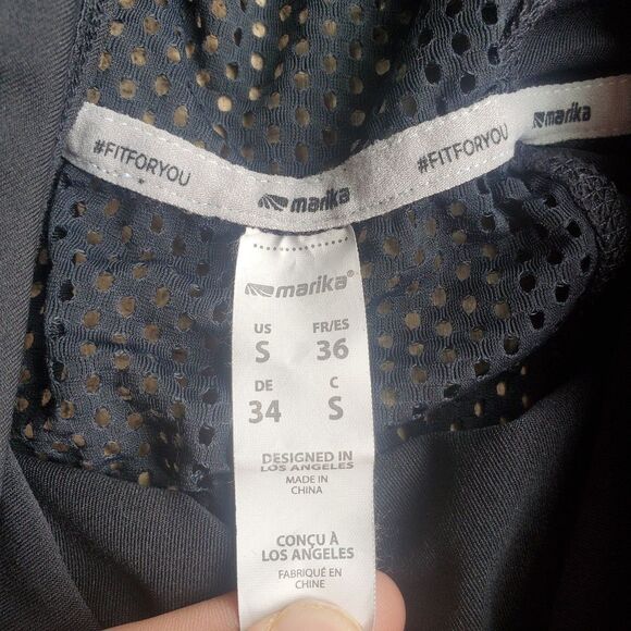 Marika Matrix Sleeveless Black HoodieSMALL - Picture 4 of 5